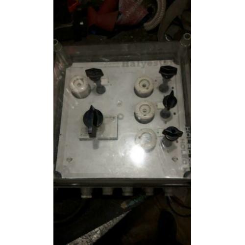 Groepen kast 3 × 380/400 1x230