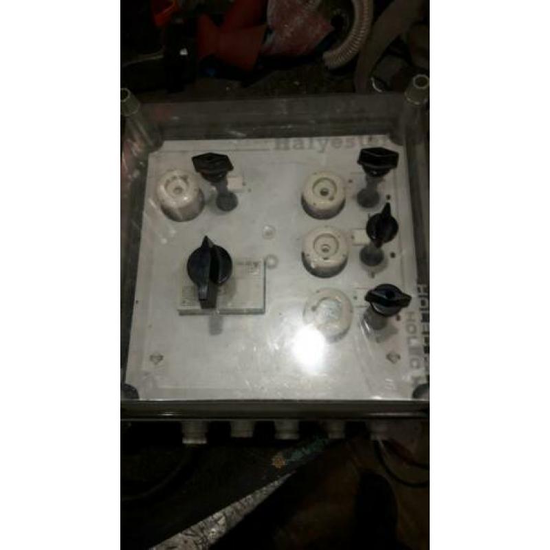 Groepen kast 3 × 380/400 1x230