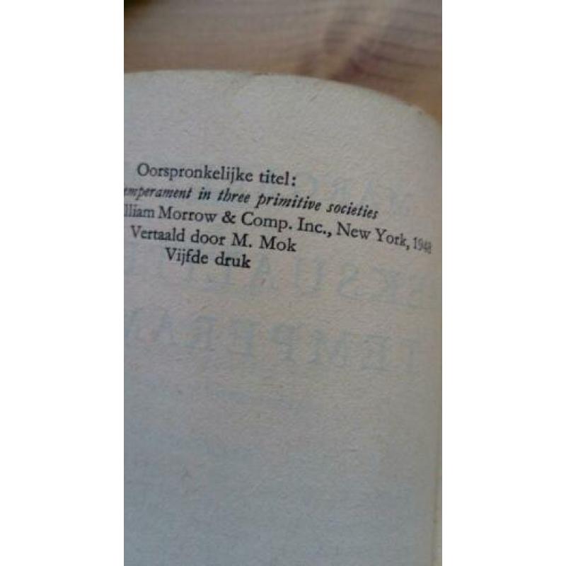 Margaret Mead seksualiteit en temperament