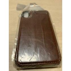 Nieuwe IPhone XR leder telefoonhoesje