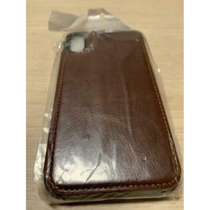 Nieuwe IPhone XR leder telefoonhoesje