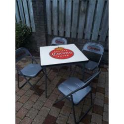 Emaille Carona terras bistro set