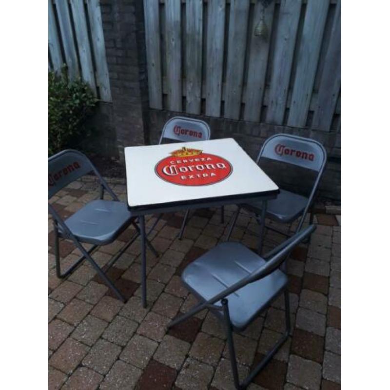 Emaille Carona terras bistro set
