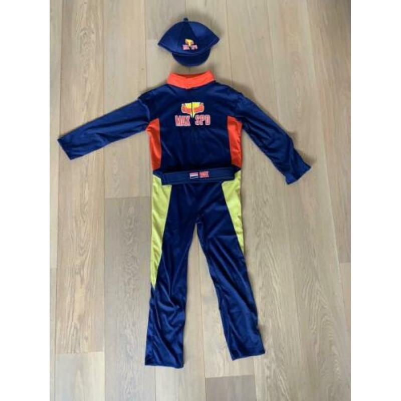 Carnaval F1 overall Max Red bull kids 8-9 jaar