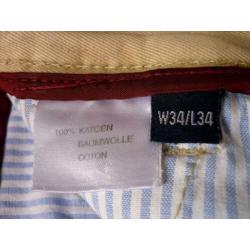 Paul Stuart, luxe herenbroek, mooie kwaliteit, maat W34/L34