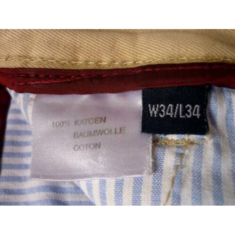 Paul Stuart, luxe herenbroek, mooie kwaliteit, maat W34/L34