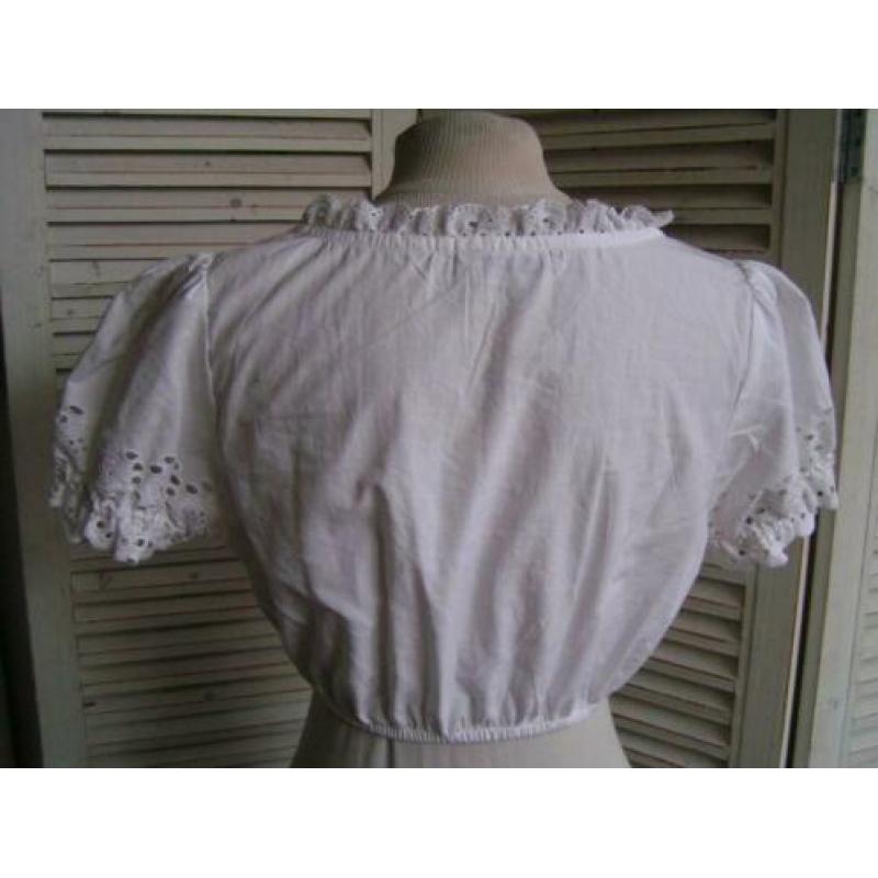 tiroler dirndl jurk schort blouse maat 38 nr JJ 1179