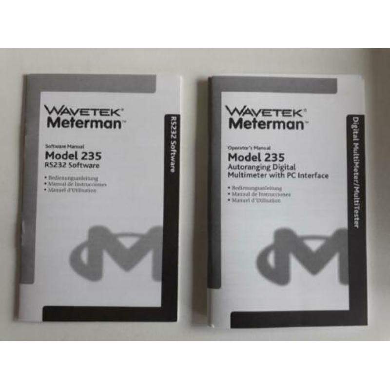 Wavetek Meterman Multimeter Model 235