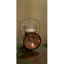Vintage mijnwerkerslamp.