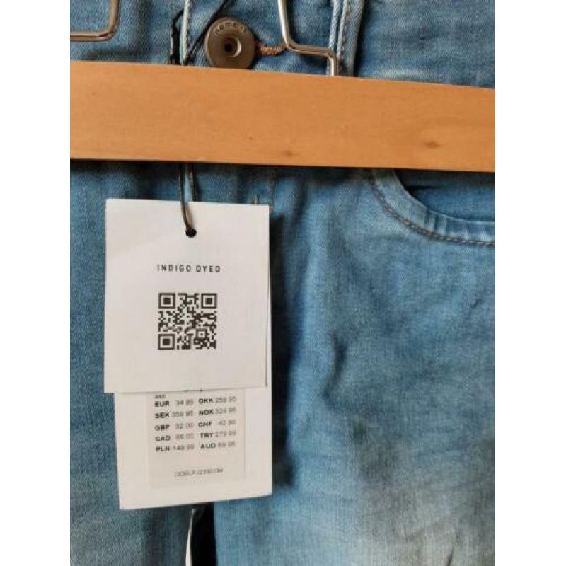 Name It skinny spijkerbroek denim maat 134 Nieuw!