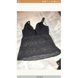 freya tankini zwart cupmaat 75F