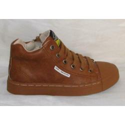 SHOESME maat 29 vetersneaker/rits cognac - gratis verzenden
