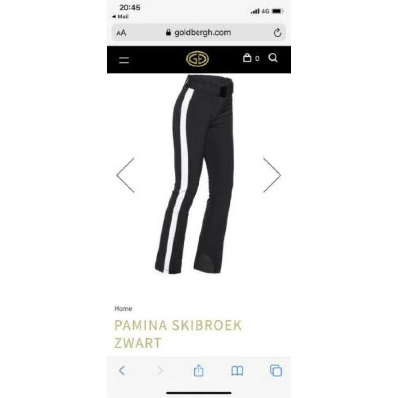 GOLDBERGH Skibroek Pippa - Paloma - Wanten Hilja & Helm