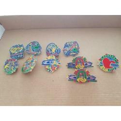 NS Carnavals pins 2011 t/m 2019