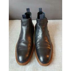 Floris van Bommel donkerblauwe boots maat 40