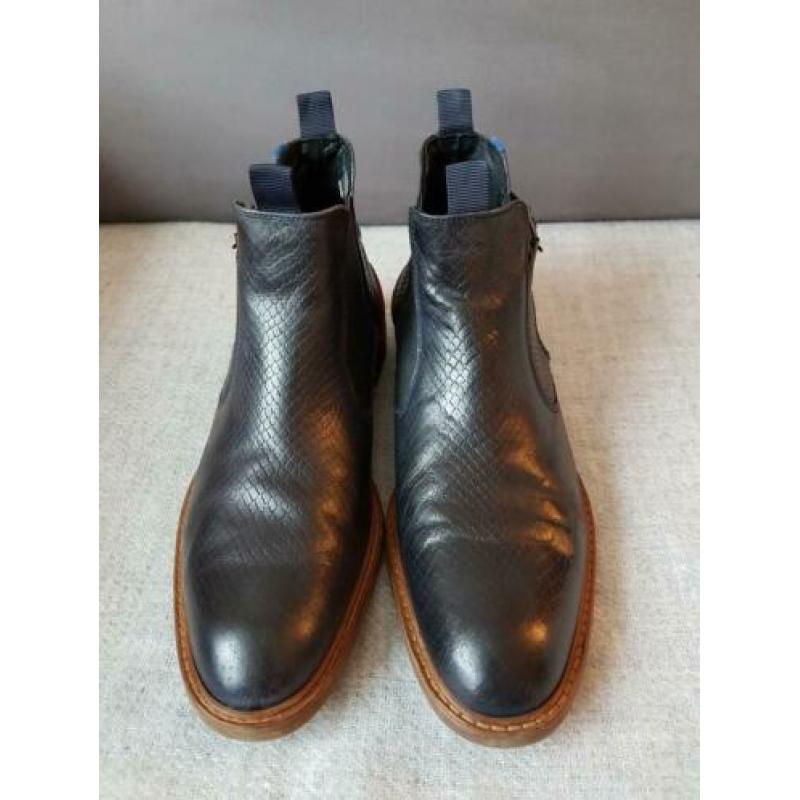 Floris van Bommel donkerblauwe boots maat 40