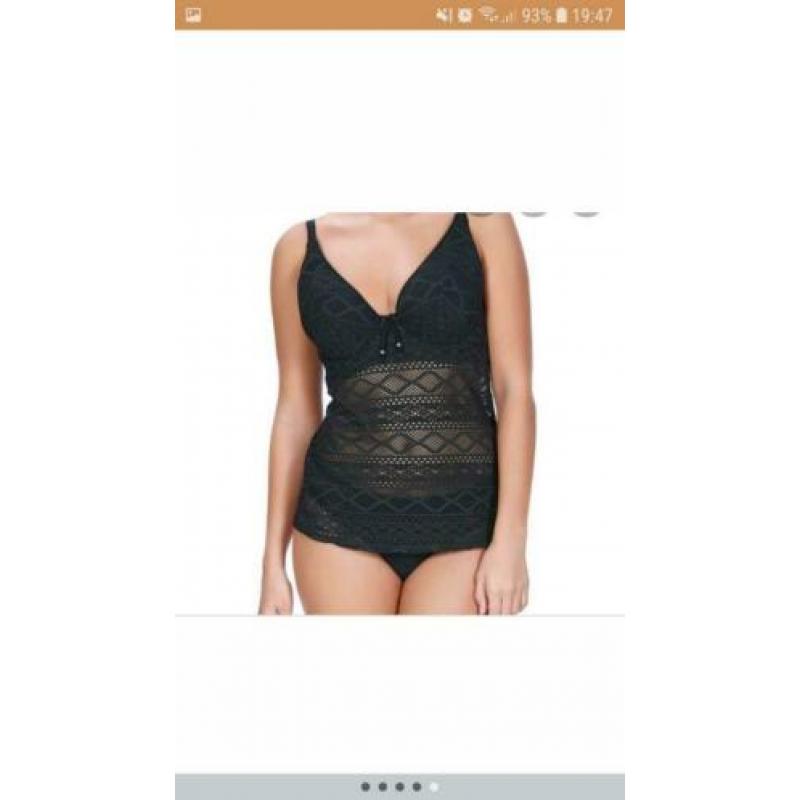freya tankini zwart cupmaat 75F