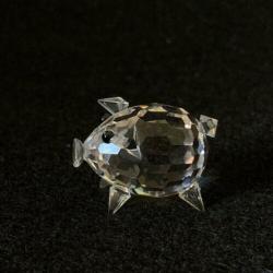 Swarovski Varken, mini, kristallen staart incl. doos & certi