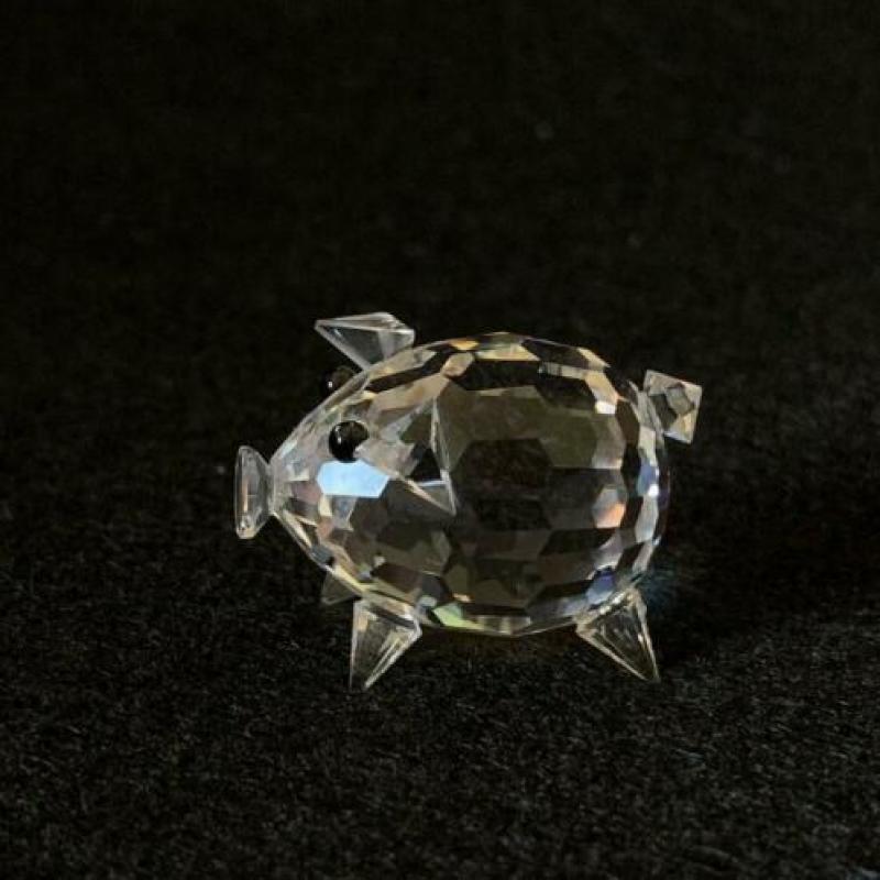 Swarovski Varken, mini, kristallen staart incl. doos & certi
