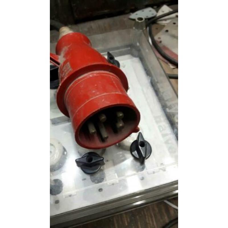 Groepen kast 3 × 380/400 1x230