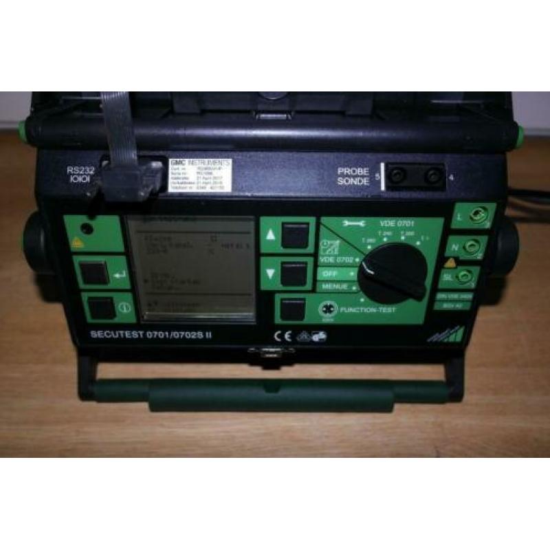 GMC Secutest 0701/0702SII nen3140 apparaattester nen3140