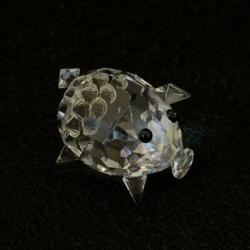 Swarovski Varken, mini, kristallen staart incl. doos & certi
