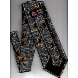 Looney Tunes stropdas met Daffy Duck patroon