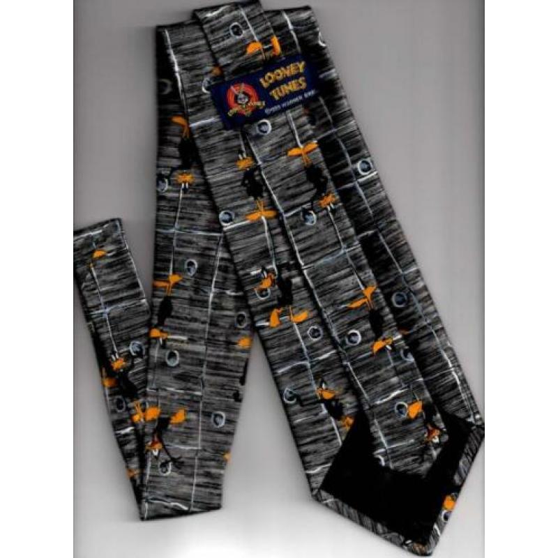 Looney Tunes stropdas met Daffy Duck patroon