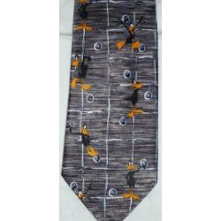 Looney Tunes stropdas met Daffy Duck patroon