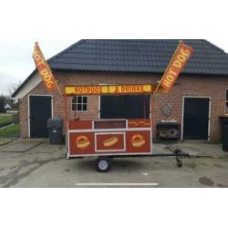 Hotdog Foodtruck, verkoopwagen
