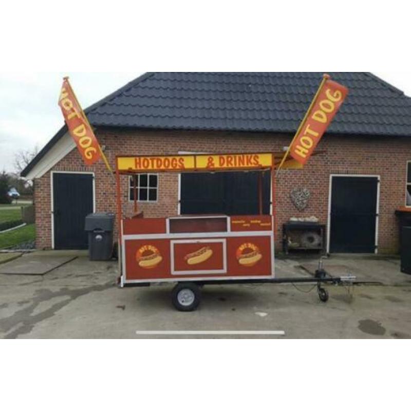 Hotdog Foodtruck, verkoopwagen