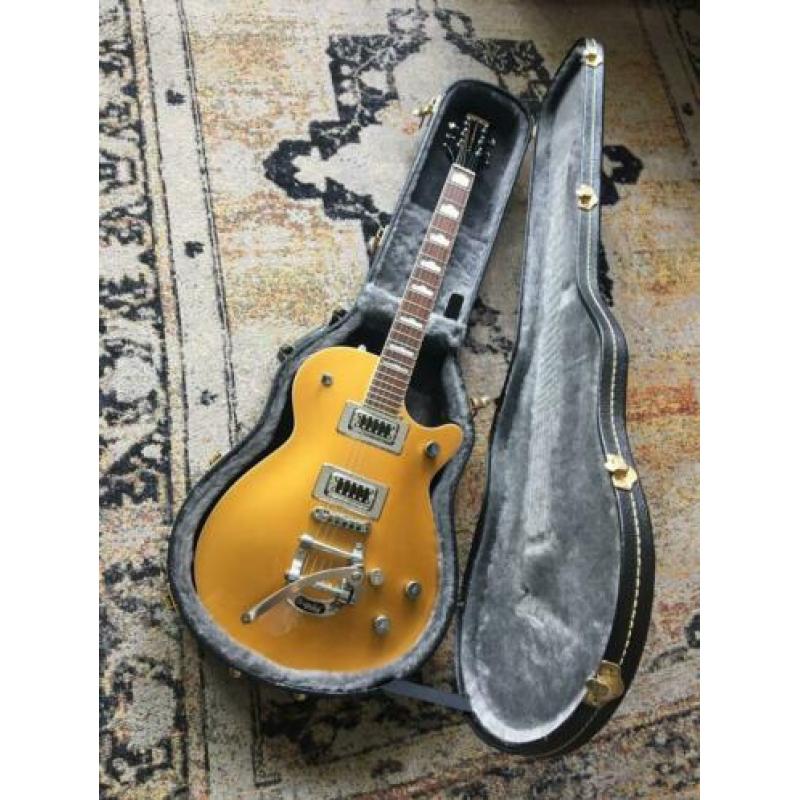 Gretsch electronatic Jet met bigsby, koffer en upgrades!