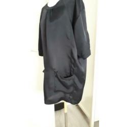 Oversized tuniek van Humanoid donkerblauw maat M