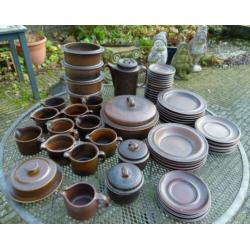 Arabia Ruska servies borden brood sla schalen melkkan k + s