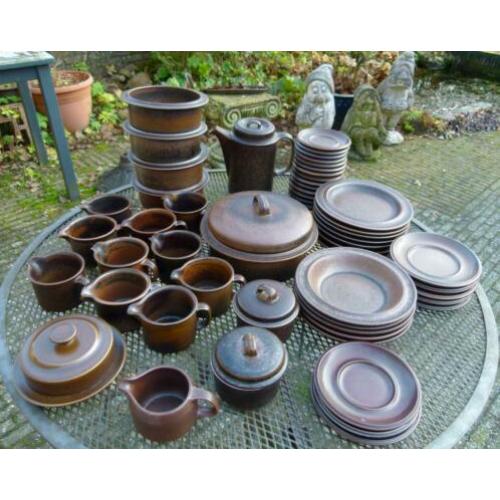 Arabia Ruska servies borden brood sla schalen melkkan k + s