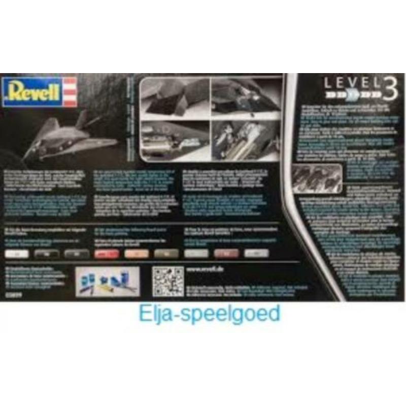 NIEUW Revell F-117 Stealth Fighter 03899 1:72 modelbouw