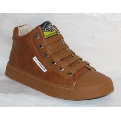 SHOESME maat 29 vetersneaker/rits cognac - gratis verzenden