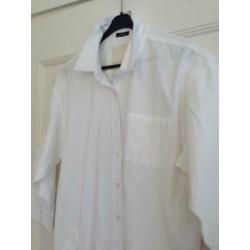 R13 leuke witte katoenen blouse mt L als M