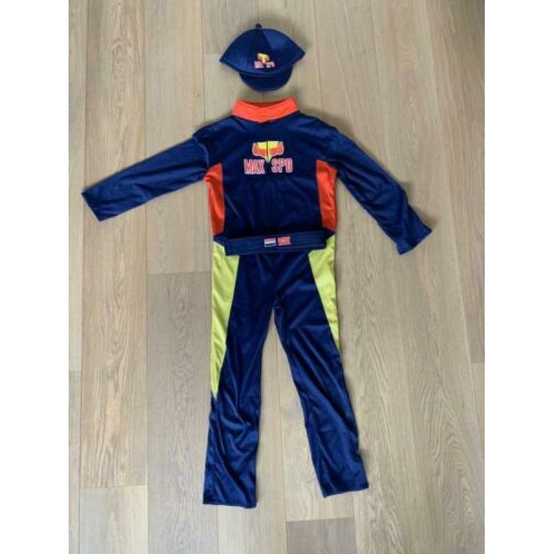 Carnaval F1 overall Max Red bull kids 8-9 jaar