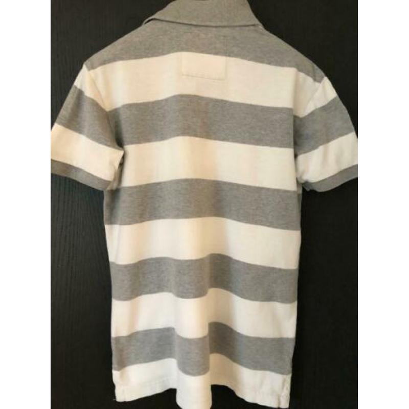 ABERCROMBIE & FITCH - gestreepte polo - 140-146