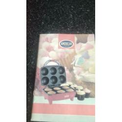 Cupcakemaker met instructie/receptenboekje
