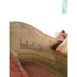 Clarks instappers loafers ballerina's softbed 37 Roze leder