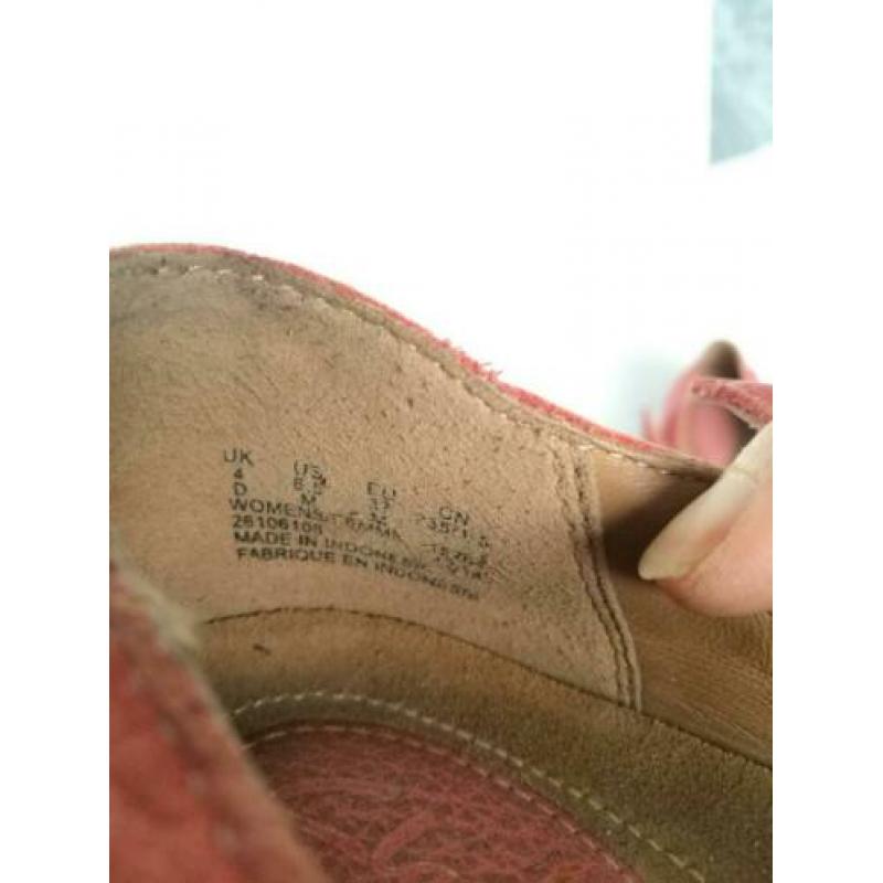 Clarks instappers loafers ballerina's softbed 37 Roze leder