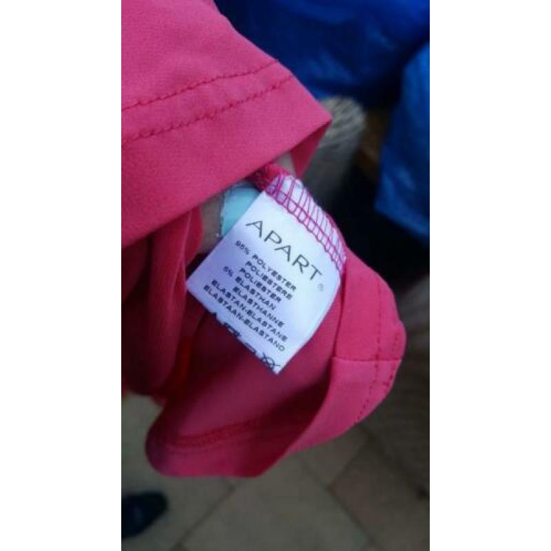 ZGAN prachtige roze APART jurkje mt M 38/40, jurk