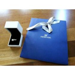 Originele Swarovski ring met parel (maat S =16,45)