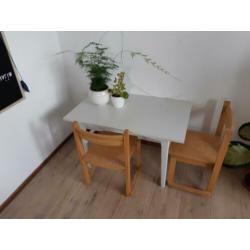 Vintage bijzettafel