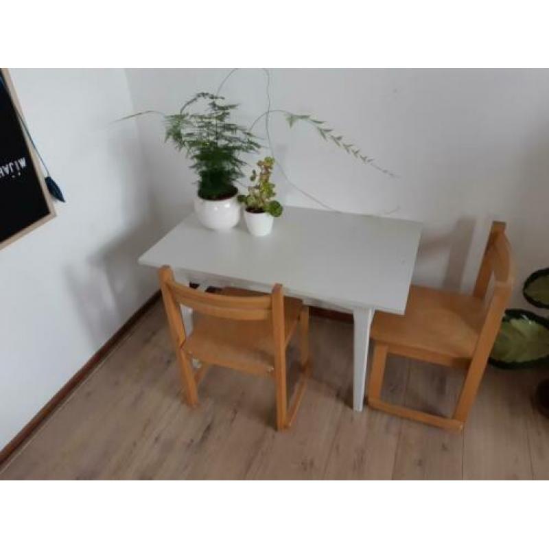 Vintage bijzettafel