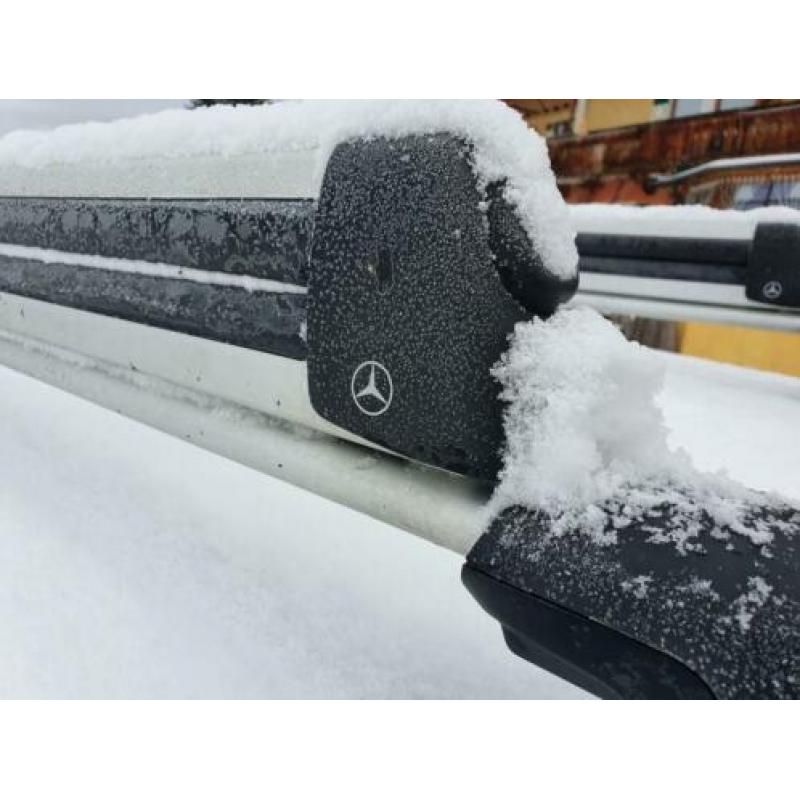 Dakdragers Mercedes E klasse w212 origineel incl ski dragers