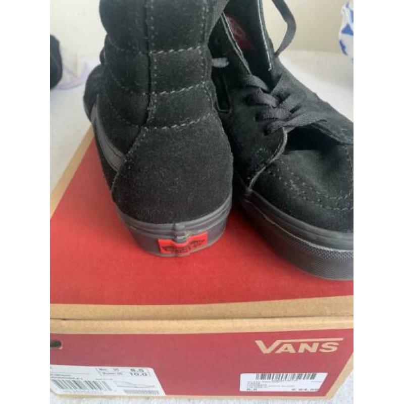 Vans ski8-High black/black maat 41