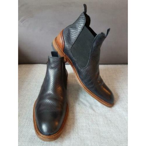 Floris van Bommel donkerblauwe boots maat 40